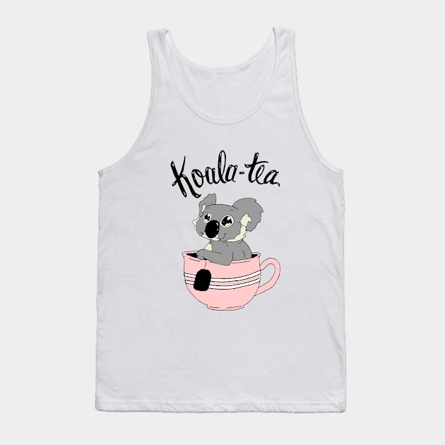 Koala Tea Tank Top by lexcutler97